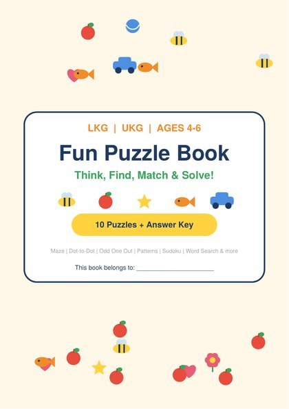 Fun Puzzle Book cover