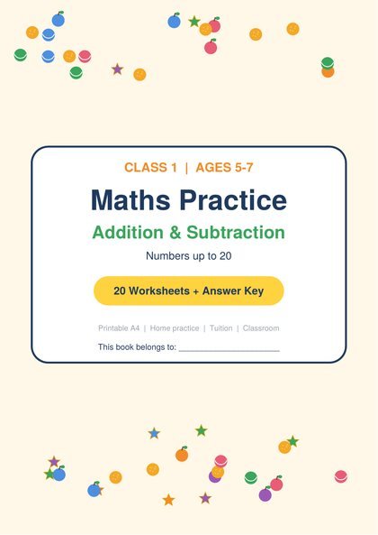 Bonus Maths cover